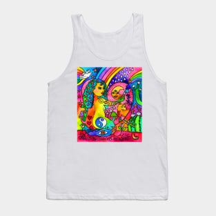 Painting with Cosmic Love Tank Top